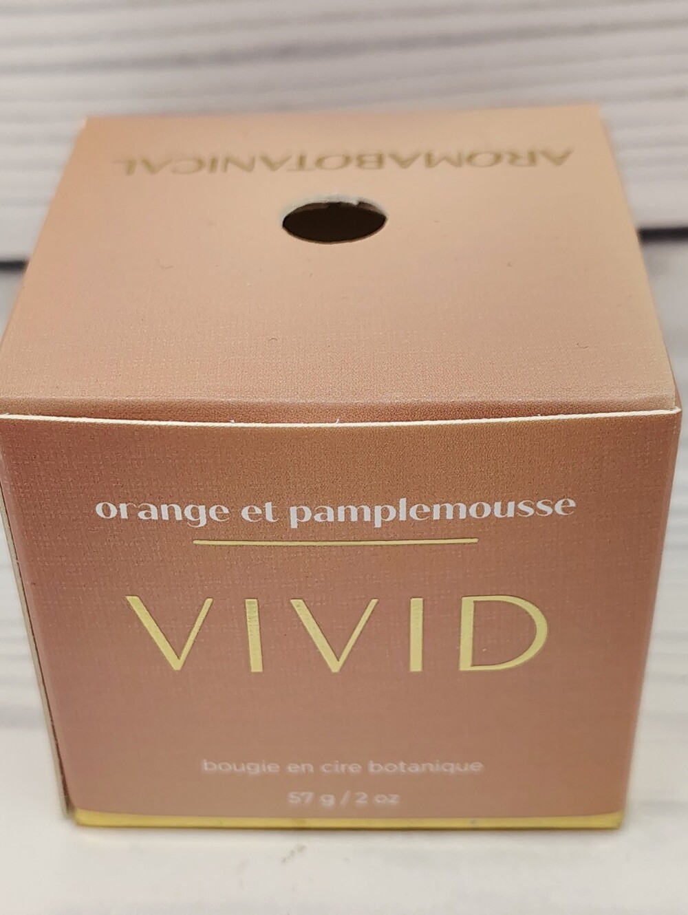 Free w/ Purchase VIVID Orange Grapefruit Scented Candle